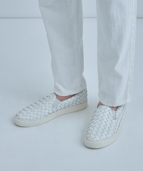 スリッポン イントレチャートレザースニーカー メンズ | MEN'S BIGI | 04