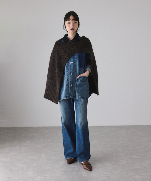 ADAM ET ROPE'（アダムエロペ） ベスト ジレ 2WAYムリネニットベスト