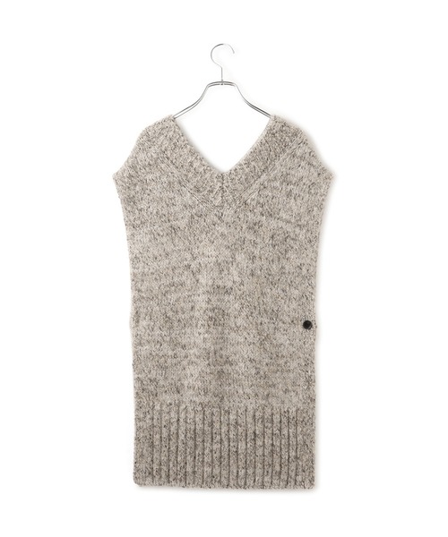 ADAM ET ROPE'（アダムエロペ） ベスト ジレ 2WAYムリネニットベスト