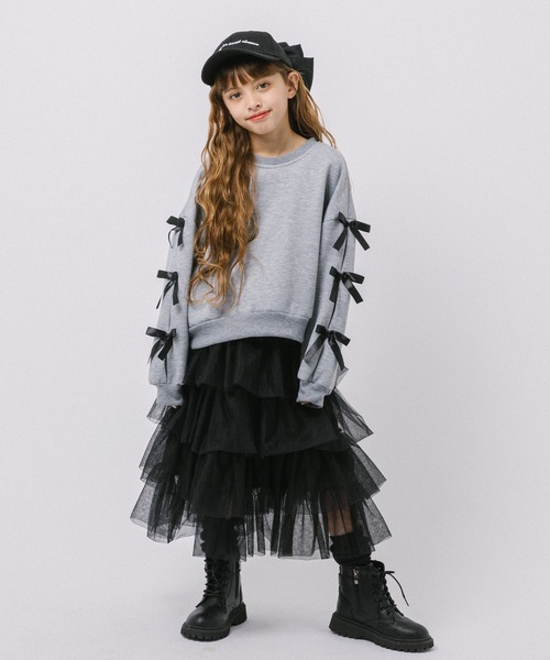 URBAN CHERRY（アーバンチェリー） トレーナー サイドリボンデザイン