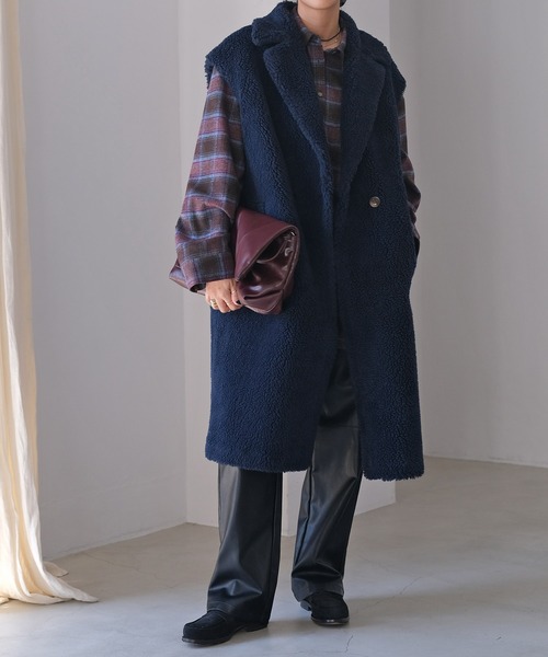 AKTE（アクテ） コート アウター ボアジレ レディース : ZOZOTOWN