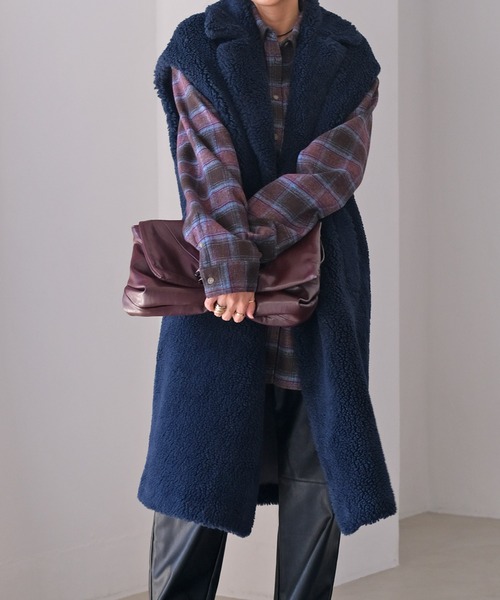 AKTE（アクテ） コート アウター ボアジレ レディース : ZOZOTOWN