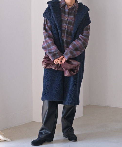 AKTE（アクテ） コート アウター ボアジレ レディース : ZOZOTOWN