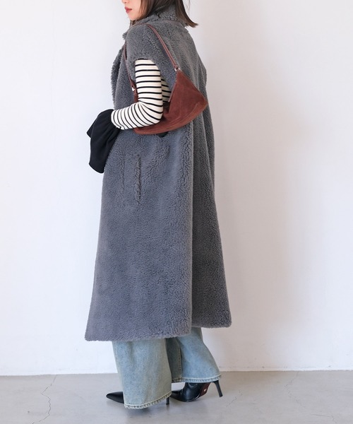 AKTE（アクテ） コート アウター ボアジレ レディース : ZOZOTOWN