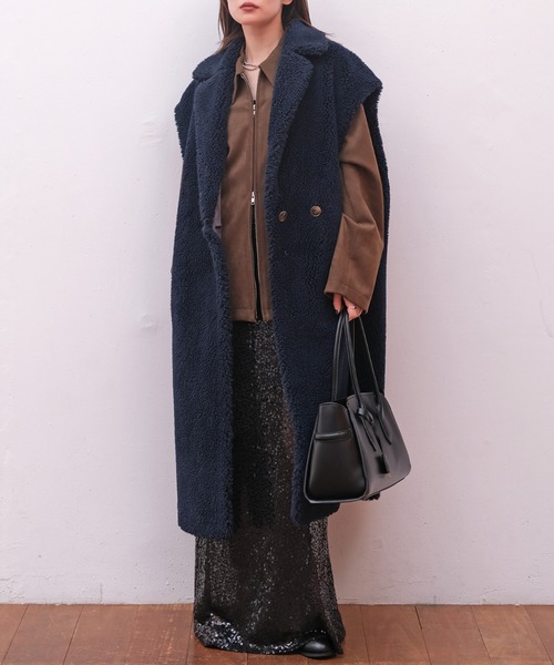 AKTE（アクテ） コート アウター ボアジレ レディース : ZOZOTOWN