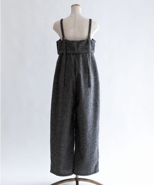 EN NEUME オールインワン 2Way Tweed Bustier Combinaison レディース