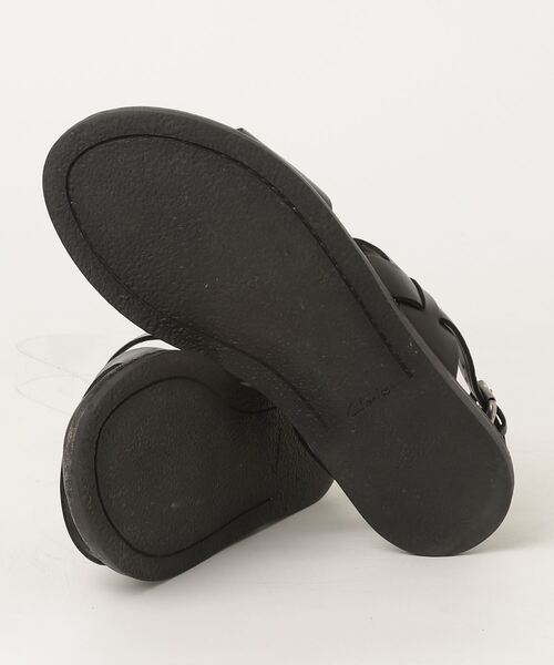 「Clarks」 フラットサンダル - ホワイト レディース_画像3