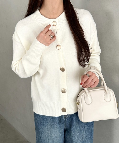 美品♡ グッチ カシミヤ100% カーディガン 金ボタン GG S アイボリー カーディガン 金ボタンカーディガン レディース : ZOZOTOWN Yahoo!店