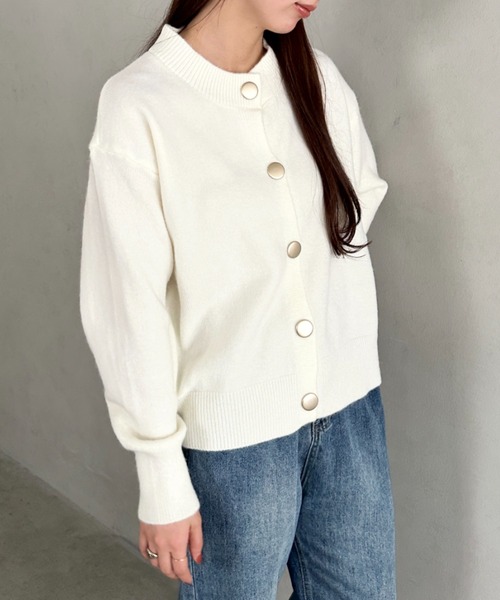 カーディガン 金ボタンカーディガン レディース : ZOZOTOWN Yahoo!店