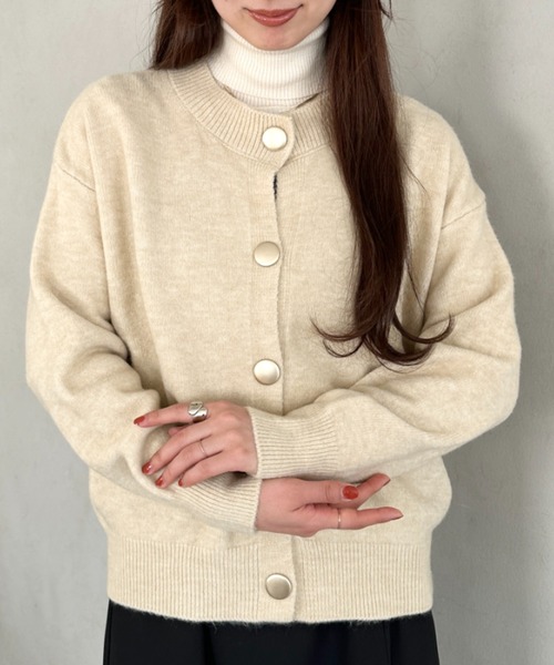 カーディガン 金ボタンカーディガン レディース : ZOZOTOWN Yahoo!店