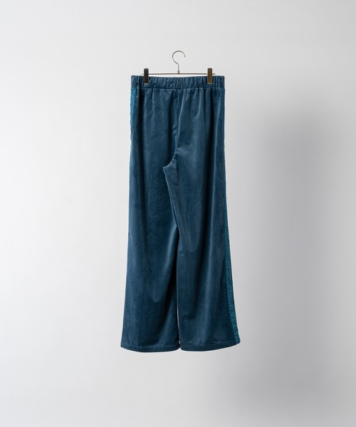 「soerte」 イージーパンツ 1 ブルー メンズ_画像2