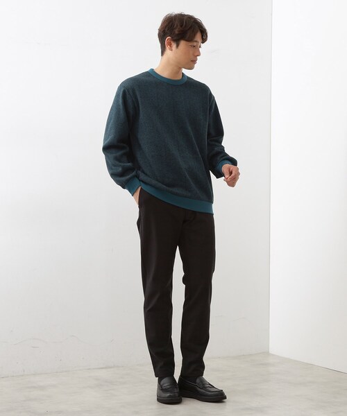 THE SHOP TK トレーナー スウェット 「裏起毛で暖かい」レトロフリース