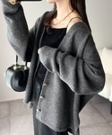 カーディガン ふんわり包み込む暖かさ。ゴールド...の詳細画像4