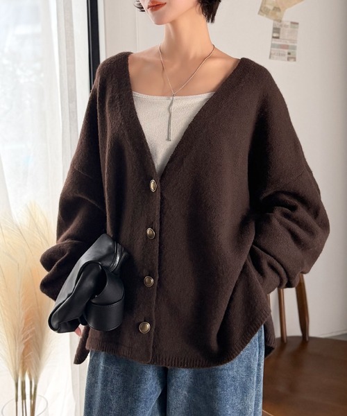 classicalelf（クラシカルエルフ） カーディガン ふんわり包み込む暖か