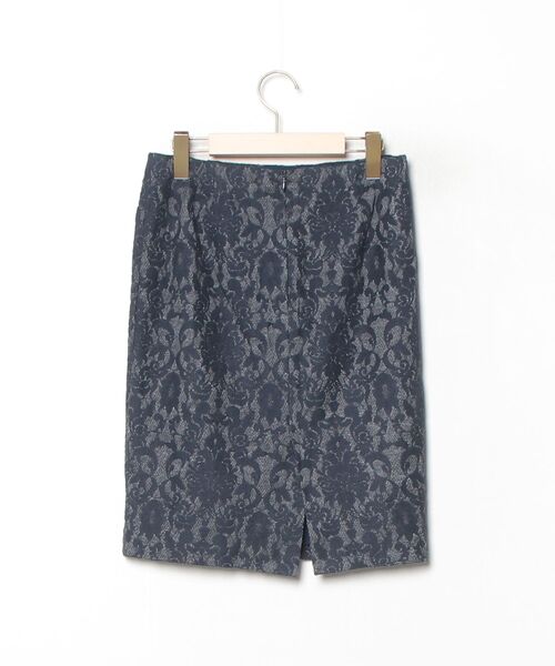 「LULU ON THE BRIDGE」 レースタイトスカート - ネイビー レディース_画像2