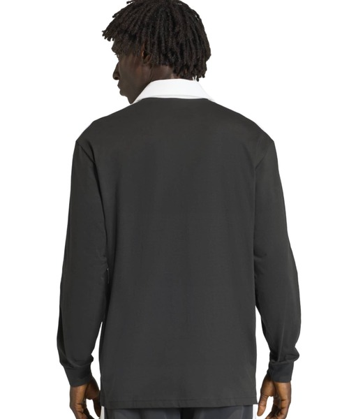 adidas（アディダス） ポロシャツ adidas 3-STRIPES RUGBY LONGSLEEVE