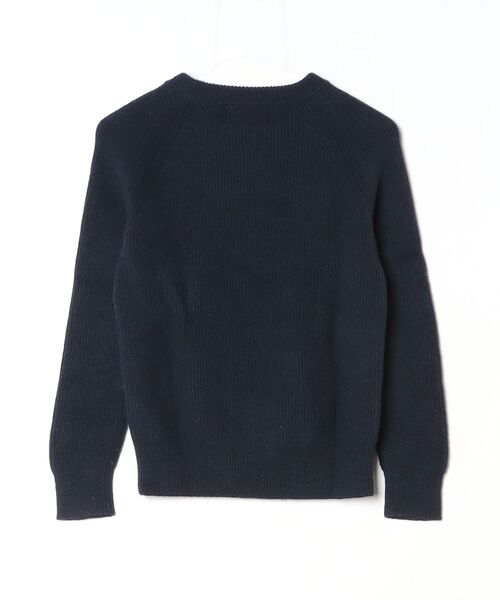 「Vincent et Mireille」 長袖ニット 34 ネイビー レディース_画像2