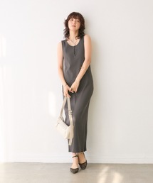 「RIVE DROITE」 ノースリーブワンピース FREE ブラウン レディースの画像6