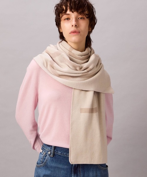 Calvin Klein（カルバン・クライン） マフラー マフラー - ツートーン