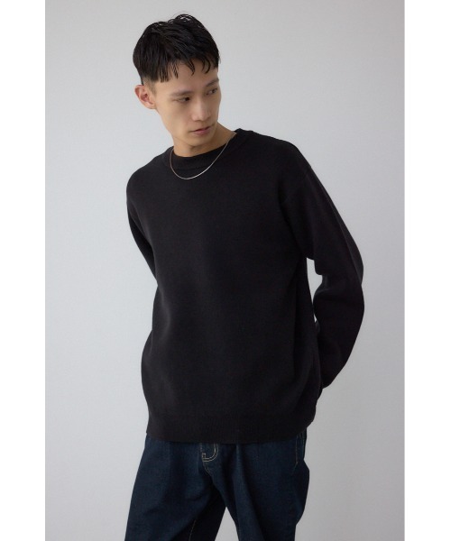 AZUL BY MOUSSY（アズールバイマウジー） セーター ニット 裏ボア配色