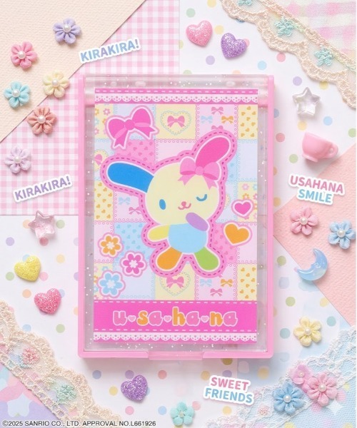 SPINNS（スピンズ） コンパクトミラー 「ウサハナ×SPINNS」コンパクト