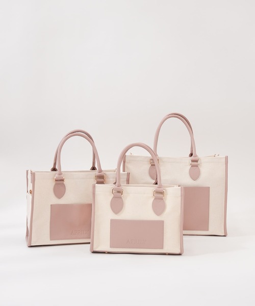 APRILY トートバッグ 3way APRILYキャンバストートバッグ M レディース