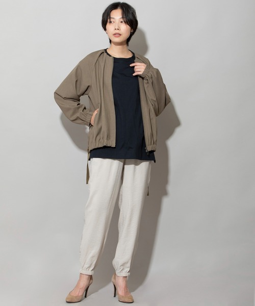 「Munich」 ブルゾン S カーキ レディース_画像2