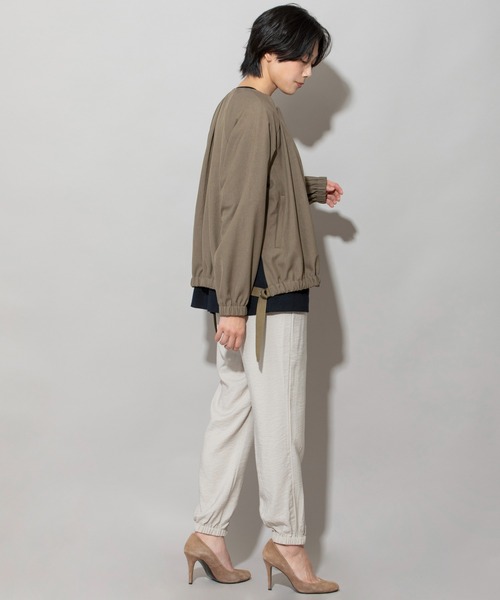 「Munich」 ブルゾン S カーキ レディース_画像4