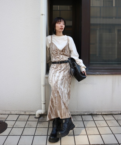Ameri（アメリ） ワンピース VELOR SET UP : ZOZOTOWN Yahoo!店 - 通販 