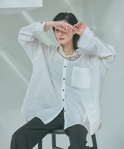 新品未使用 ルーズレディブラウス RUIRUE BOUTIQUE（ルイルエブティック） ブラウス シャツ レディース