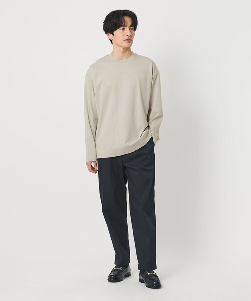 BEAUTY＆YOUTH UNITED ARROWS tシャツ プラチナ ポンチ クルーネック