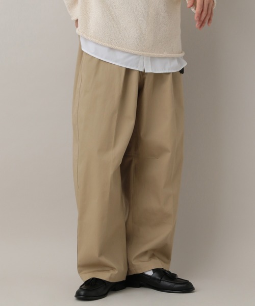 RAGEBLUE（レイジブルー） チノパン Tuck Chino Easy Wide Slacks