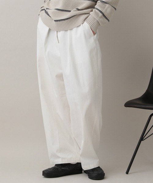 RAGEBLUE(レイジブルー) チノパン Tuck Chino Easy Wide Slacks RAGEBLUE(レイジブルー) チノパン Tuck Chino Easy Wide Slacks