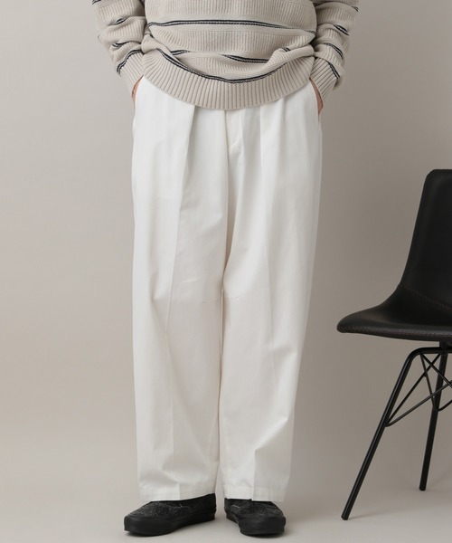 RAGEBLUE（レイジブルー） チノパン Tuck Chino Easy Wide Slacks