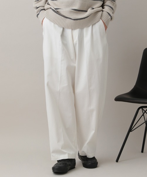 RAGEBLUE（レイジブルー） チノパン Tuck Chino Easy Wide Slacks