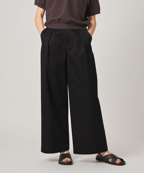 Steven alan 黒チノパン・スラックス STEVEN ALAN（スティーブンアラン） チノパン 「Steven Alan」タック