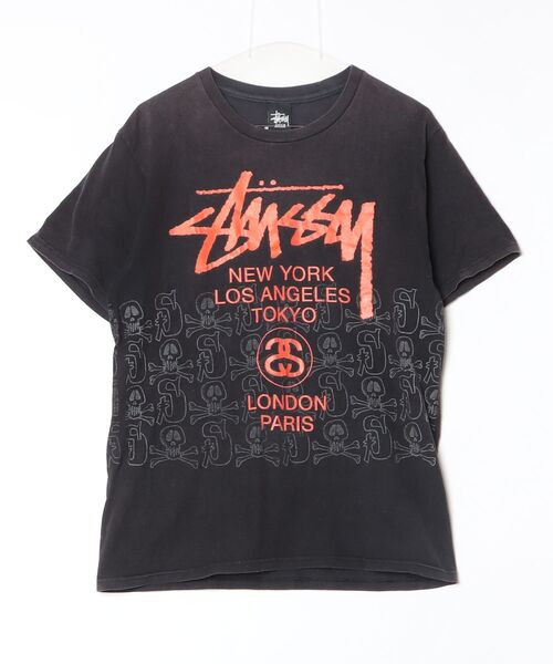 STUSSY（ステューシー） 半袖Tシャツ M ブラック メンズ : ZOZOTOWN 