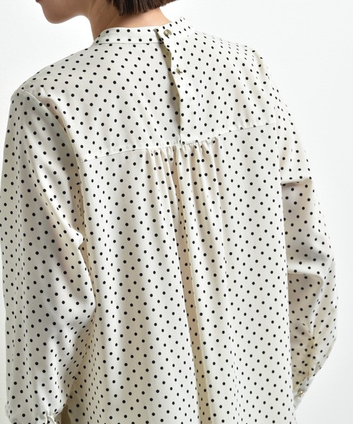 「INTERPLANET」 長袖ブラウス FREE オフホワイト レディース_画像7