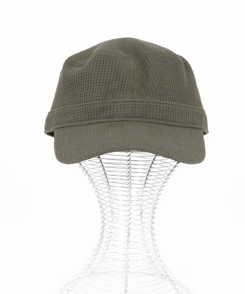 CAMBIO（カンビオ） キャップ 帽子 メンズ mko13390- Waffle Work Cap
