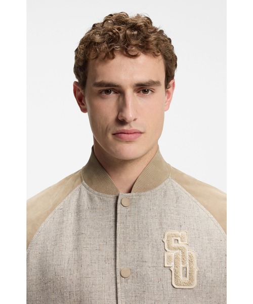 SUNTORY BOSS スタジアムジャンパー　レザースリーブ　懸賞品 BOSS（HUGO BOSS） スタジャン BOSS Selected by Shohei Ohtani