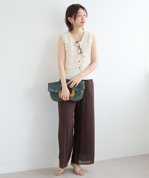 le.coeur blanc（ルクールブラン） ベスト ジレ TORRAZZO DONNA