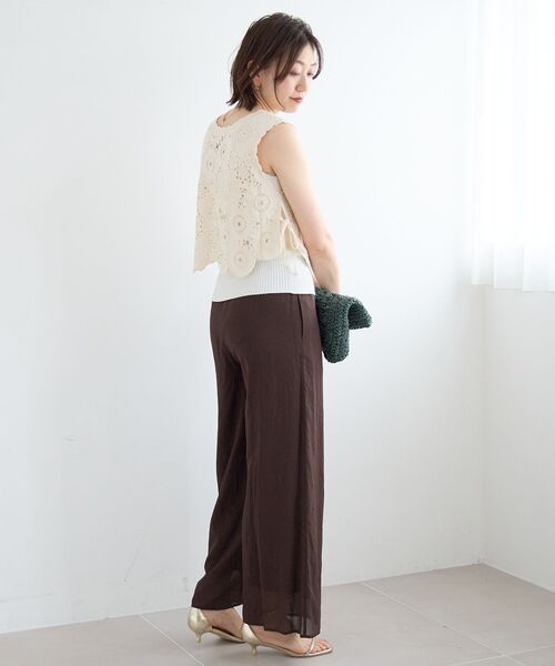 le.coeur blanc（ルクールブラン） ベスト ジレ TORRAZZO DONNA