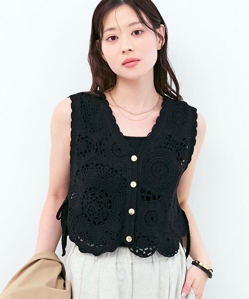 le.coeur blanc（ルクールブラン） ベスト ジレ TORRAZZO DONNA