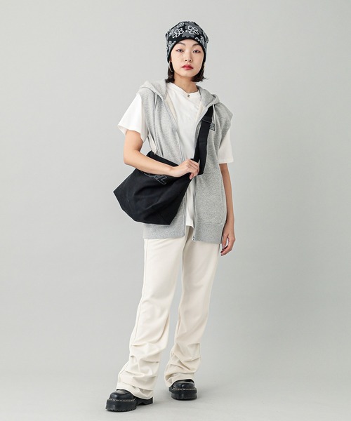 「X-girl」 メッセンジャーバッグ ONE SIZE ブラウン レディース_画像6