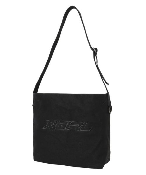 「X-girl」 メッセンジャーバッグ ONE SIZE ブラウン レディース_画像8