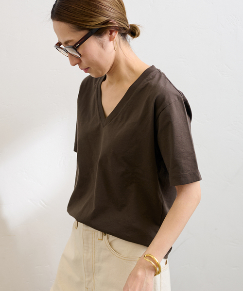 FRAMeWORK（フレームワーク） tシャツ 半袖 「追加」LOEFF/ロエフ 別注