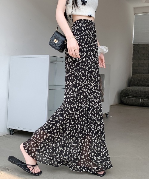 Diosfront スカート 花柄マーメイドスカート : ZOZOTOWN Yahoo!店