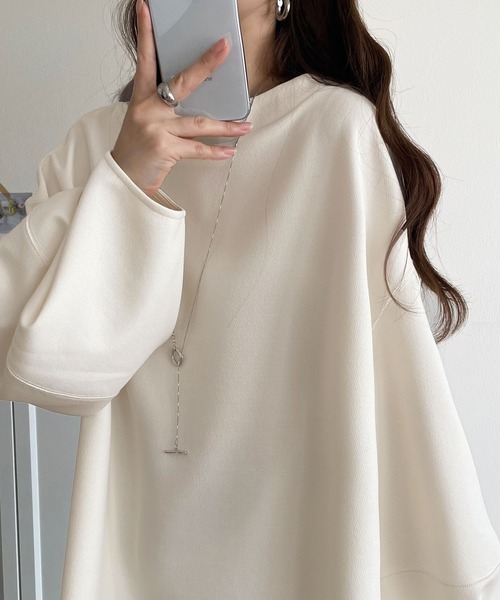 「classicalelf」 長袖カットソー X-LARGE アイボリー レディース_画像7