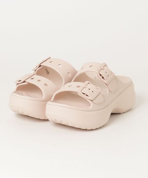 crocs（クロックス） 厚底 サンダル crocs SATURDAY PLATFORM SANDAL W