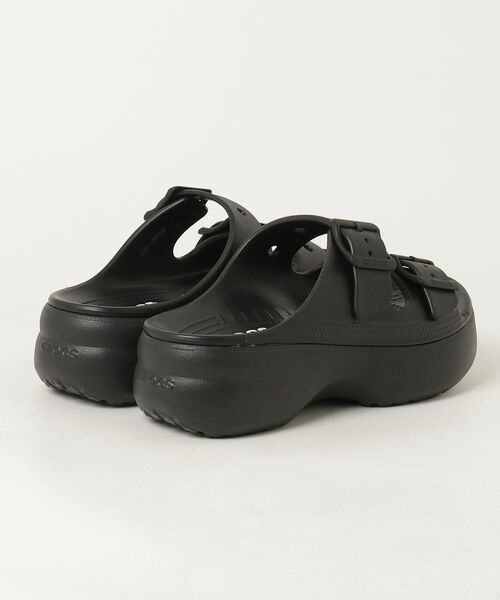 ofof オフオフ 厚底 プラットフォーム グロッグ サンダル ラバー crocs（クロックス） 厚底 サンダル crocs SATURDAY PLATFORM SANDAL W